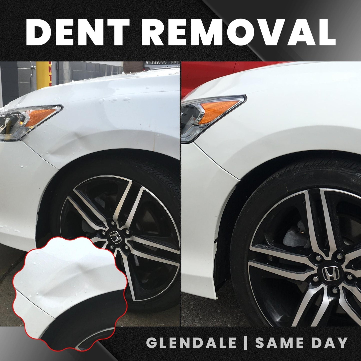Same Day Paintless Dent Repair in Glendale Wisconsin